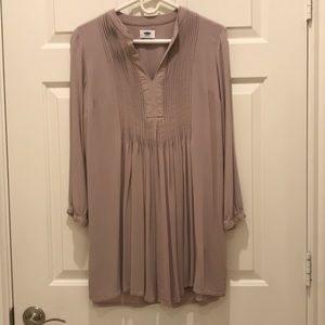 Old Navy Mauve Sweetheart Dress
